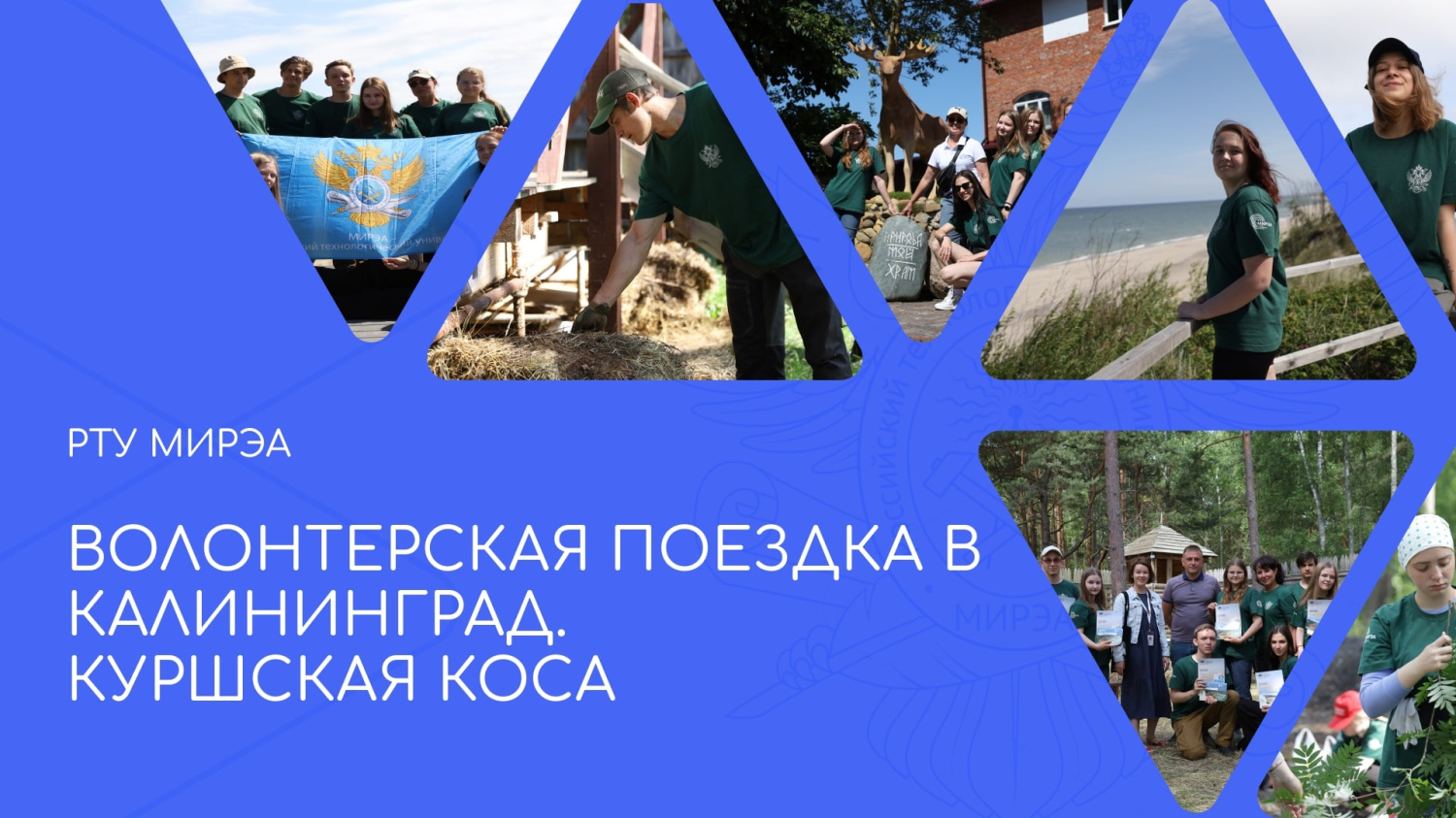 Завершилась волонтёрская поездка в национальный парк «Куршская коса»