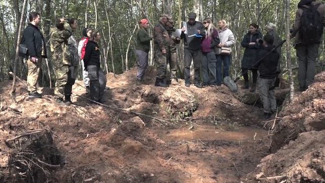 Студенты РТУ МИРЭА обнаружили останки советского бойца