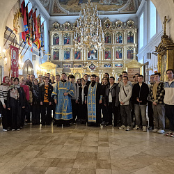 Представители РТУ МИРЭА побывали на молебне на начало учебного года