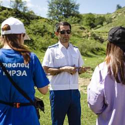 Завершилась поездка волонтёров РТУ МИРЭА в природный парк «Верхний Гуниб» Республики Дагестан