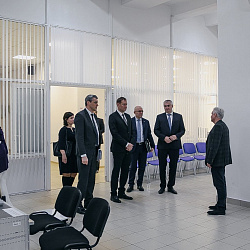 В университете состоялась рабочая встреча представителей Федерального казначейства с руководством вуза 