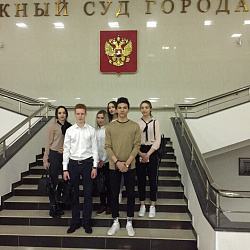 Студенты Института экономики и права побывали на Дне открытых дверей в Арбитражном суде города Москвы
