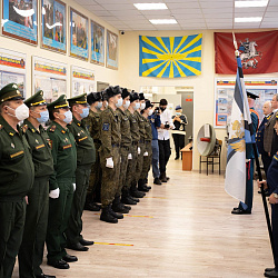 Военный учебный центр РТУ МИРЭА получил собственный официальный флаг