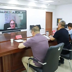 Представители РТУ МИРЭА провели онлайн-встречу с Чжанцзякоуским профессионально-техническим институтом, Китай