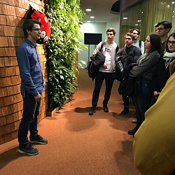 Студенты Института ИНТЕГУ посетили с экскурсией Яндекс