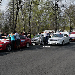 В Москву вернулись участники традиционного патриотического автопробега