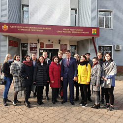 Студенты ИЭП прошли стажировку в Администрации Главы Чувашской Республики