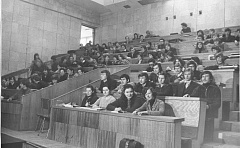 1979 - студенты факультета ЭКП после зимней сессии