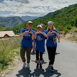 Завершилась поездка волонтёров РТУ МИРЭА в природный парк Республики Дагестан