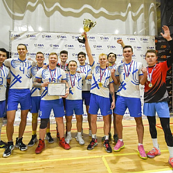 Мужская сборная РТУ МИРЭА по волейболу выиграла чемпионат Любительской волейбольной лиги