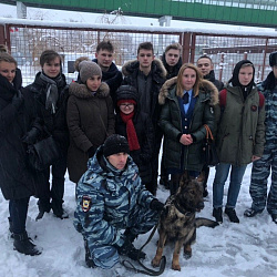 Студенты 1 курса Института экономики и права посетили с экскурсией УВД по ЗАО города Москвы