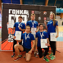 Студенты университета приняли участие в Гонке ГТО «Arena race Moscow»