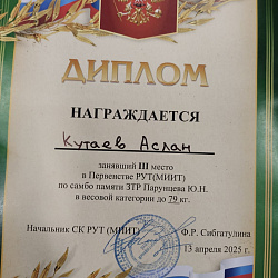 Борцы РТУ МИРЭА выиграли семь медалей на турнире по самбо