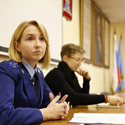 Помощник прокурора ЗАО г. Москвы провела встречу со студентами РТУ МИРЭА