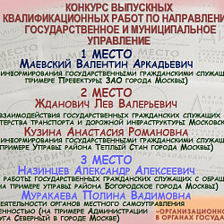 В Институте технологий управления подвели итоги конкурса выпускных квалификационных работ