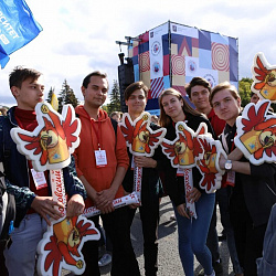 На Московском параде студентов РТУ МИРЭА представила самая многочисленная делегация