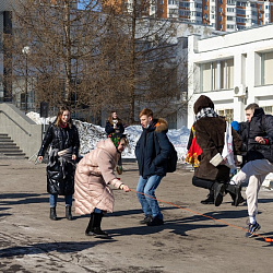 В РТУ МИРЭА прошло празднование Масленицы