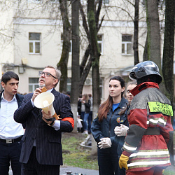 Прошла учебная эвакуация кампуса Московского технологического университета