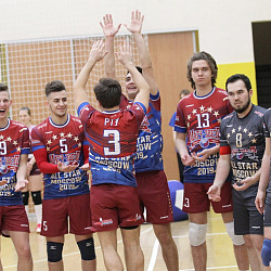 Спортсмены университета приняли участие в матче звёзд студенческого волейбола Москвы