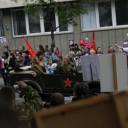 Завершился автопробег по местам боевой славы
