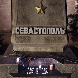 Студенты-спасатели приняли участие во Всероссийской акции «Вахта памяти»