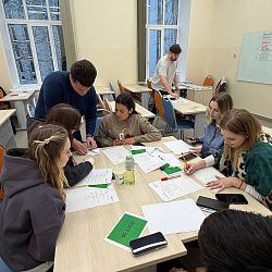 Студенты Института технологий управления приняли участие в деловой игре «Кайдзен: маленькие шаги — большой результат»