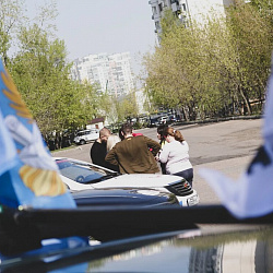 Стартовал традиционный автопробег по местам боевой славы