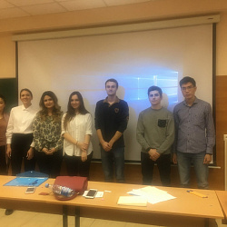 В ИНТЕГУ состоялось очередное заседание студенческого научного кружка «Будущее страны»
