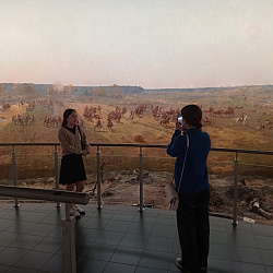  Сотрудники Института технологий управления организовали экскурсию для студентов в музей-панораму «Бородинская битва»