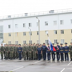 Студенты военного учебного центра РТУ МИРЭА приняли военную присягу