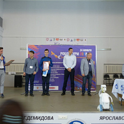 Студенты Колледжа стали призёрами III Всероссийского молодёжного турнира по робототехнике «Робоштурм 2018»