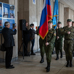 Состоялось торжественное вручение погон выпускникам военной кафедры РТУ МИРЭА