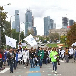 Студенты и сотрудники университета приняли активное участие в «Физкульт-параде — 2016»