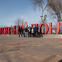 Участники молодёжного патриотического автопробега посетили Ростов-на-Дону