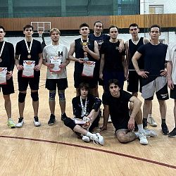 Определены победители Кубка кафедры физического воспитания по волейболу