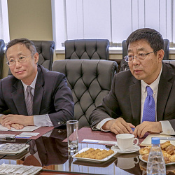 Университет посетила делегация из Северокитайского технологического университета 