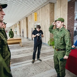 Выпускники военной кафедры МИРЭА получили военные билеты