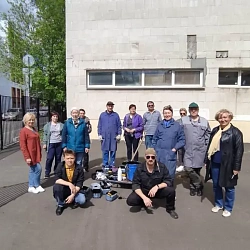 В Колледже программирования и кибербезопасности прошёл субботник