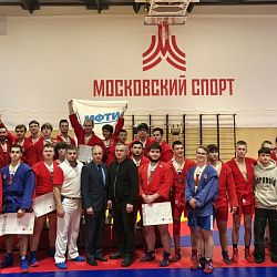 Самбисты РТУ МИРЭА добились успеха на Московских студенческих спортивных играх
