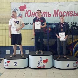 Сборная команда по плаванию на 29-х Московских Студенческих Спортивных Играх