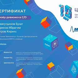Команды сборной РТУ МИРЭА добились успеха на чемпионате в рамках фестиваля RuCode 2.5