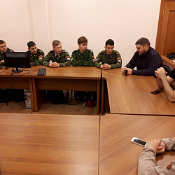 Курсанты Московского кадетского музыкального корпуса посетили Институт комплексной безопасности и специального приборостроения
