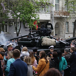 Завершился автопробег по местам боевой славы