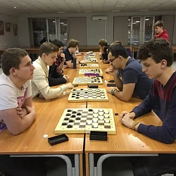 Завершились финальные соревнования по шашкам в рамках Спартакиады университета