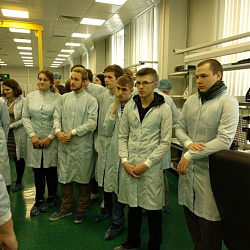 Научно-производственное объединение «Орион» провело экскурсию для студентов Колледжа