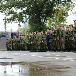 Состоялось торжественное вручение погон выпускникам военного учебного центра РТУ МИРЭА