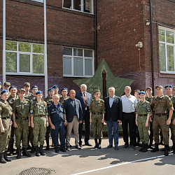Депутат Государственной Думы посетил Военный учебный центр при РТУ МИРЭА