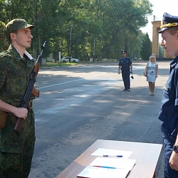 Студенты Московского технологического университета приняли военную присягу в войсковой части в городе Тамбове