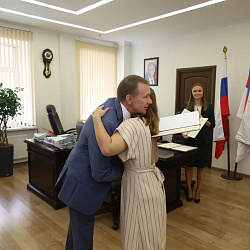 Выпускница РТУ МИРЭА получила награду Департамента государственной службы и кадров Минобрнауки России