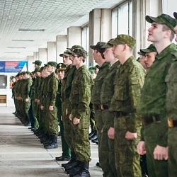 Выпускники военной кафедры МИРЭА получили военные билеты